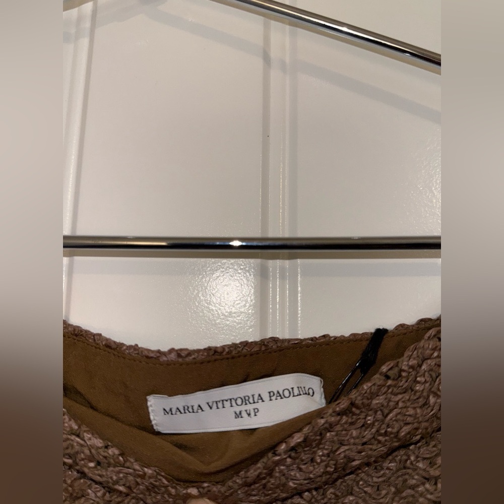 High Waist Brown Flared Shorts - Picture 7 of 10